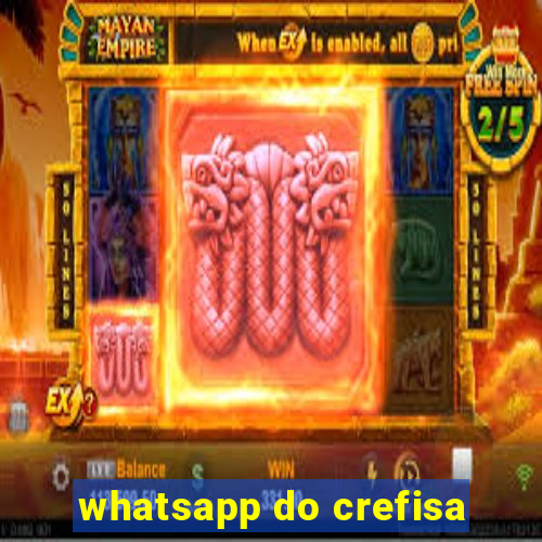 whatsapp do crefisa